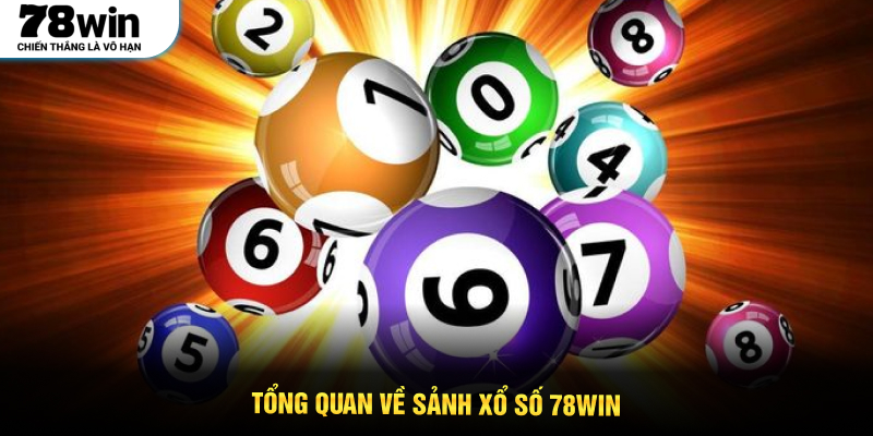 Tổng quan về sảnh xổ số 78WIN